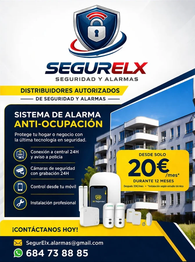 Segurelx — Seguridad, Alarmas y Seguros para Hogares y Empresas
